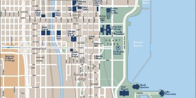 Verkehrs-Karte von Chicago